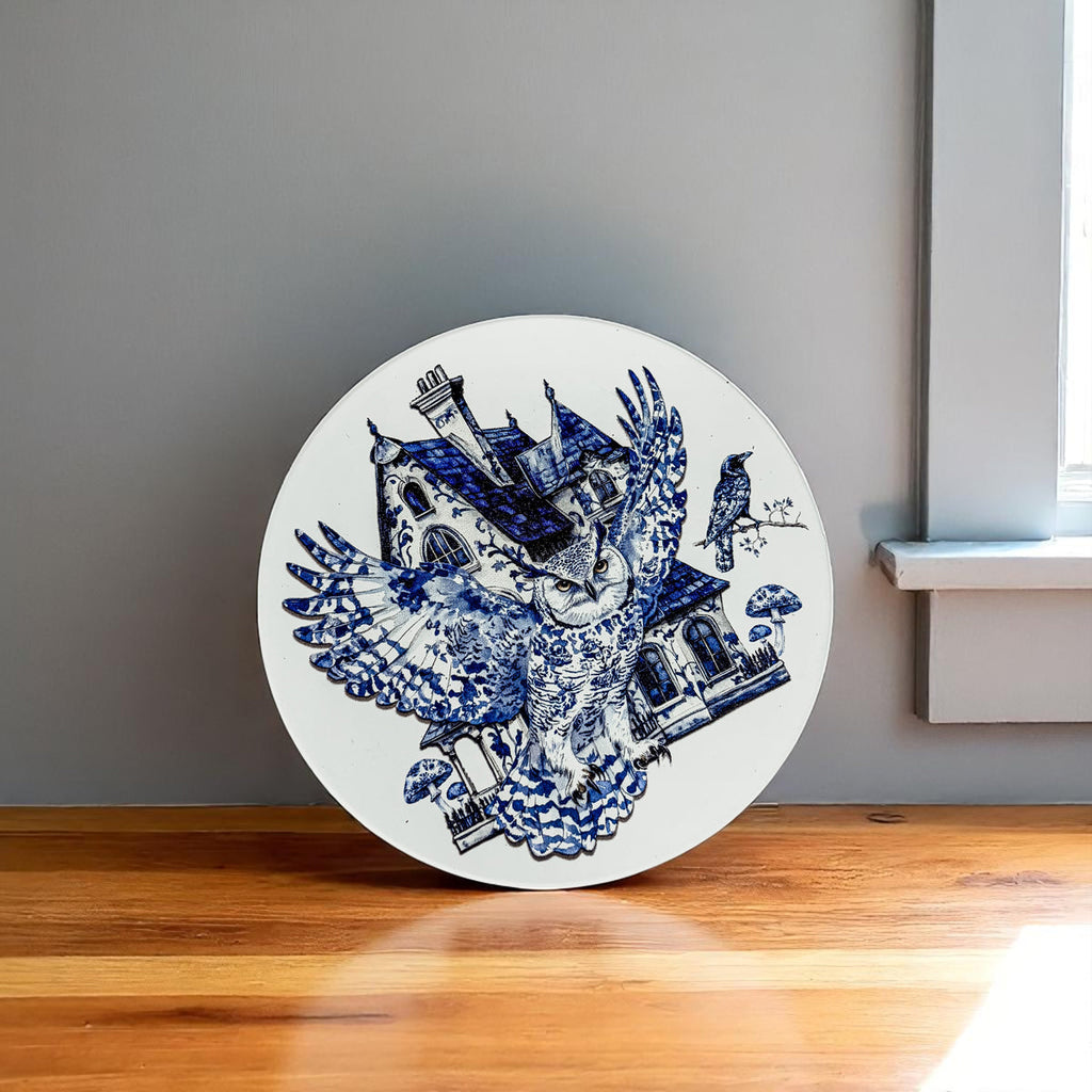 Chinoiserie Halloween Coasters