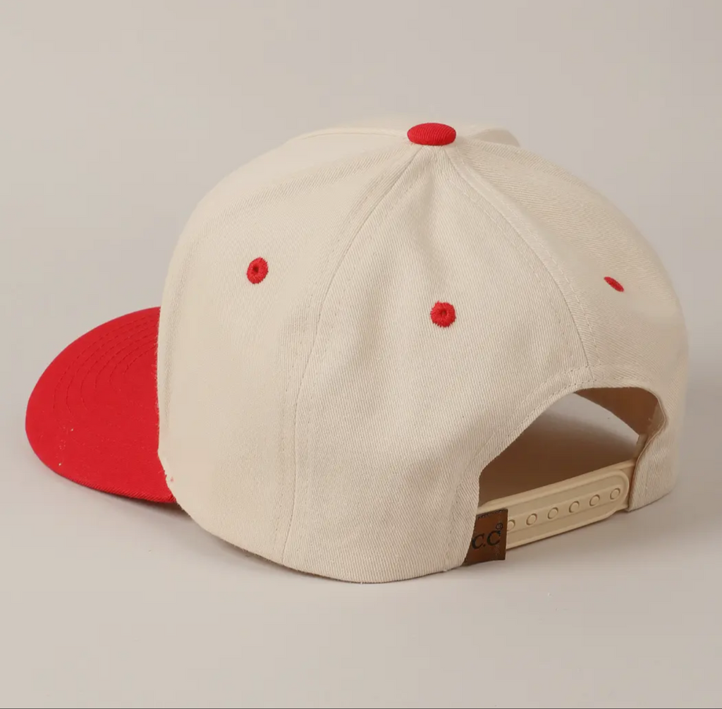God Bless America Trucker Hat - Unisex Two-Tone Cotton Snapback