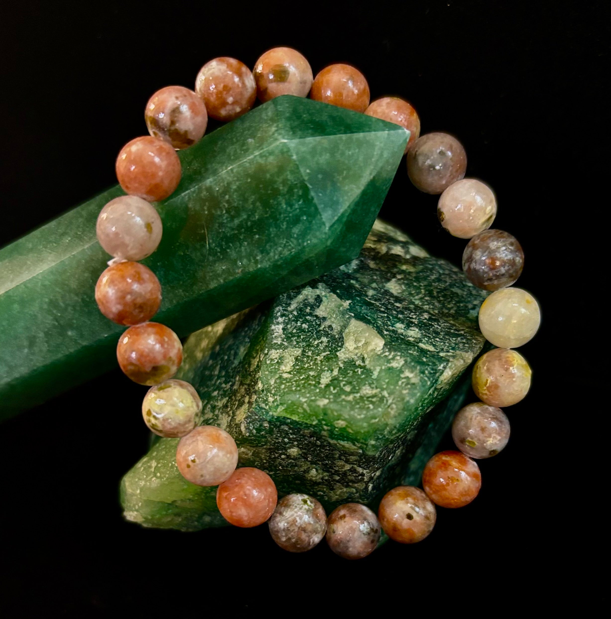 Pink Lepidolite Stress-Relief Bracelet – Heart & Crown Chakra Support