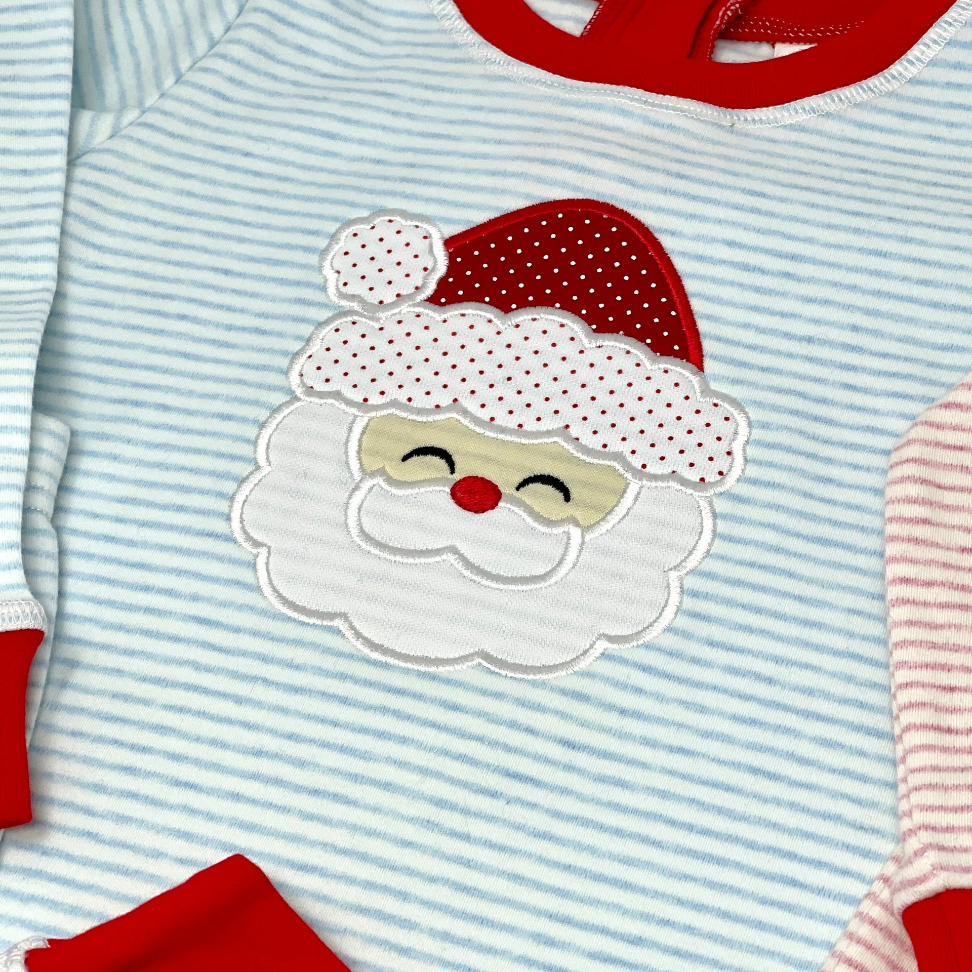 Sleepy Bees Blue Stripe Pajamas