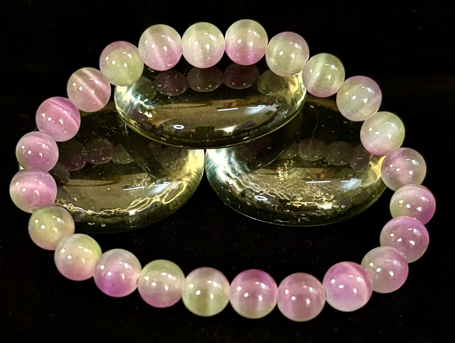Dreamy Rainbow Fluorite Bracelet | Clarity + Calm | 8mm Beads (Medium Wrist)