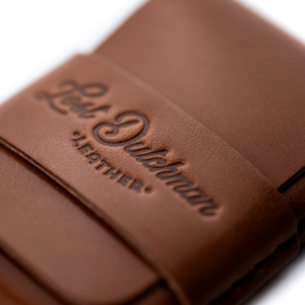 The Original Finnigan Leather Card Wallet - Brown
