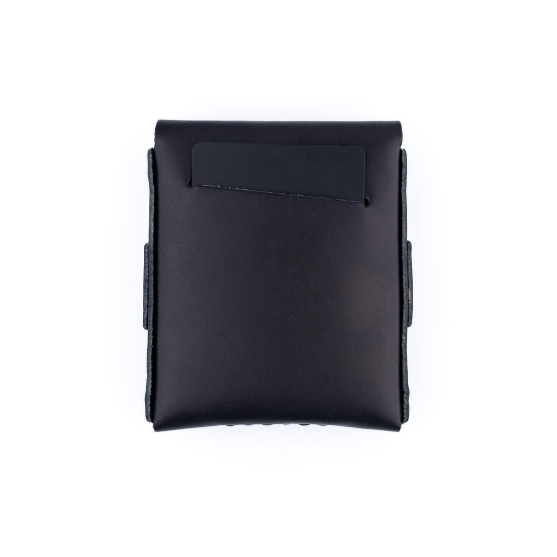 The Big Finn Black Full-Grain Leather Minimalist Card Holder