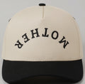 Mother Upside Down Lettering Embroidered 5-Panel Trucker Hat