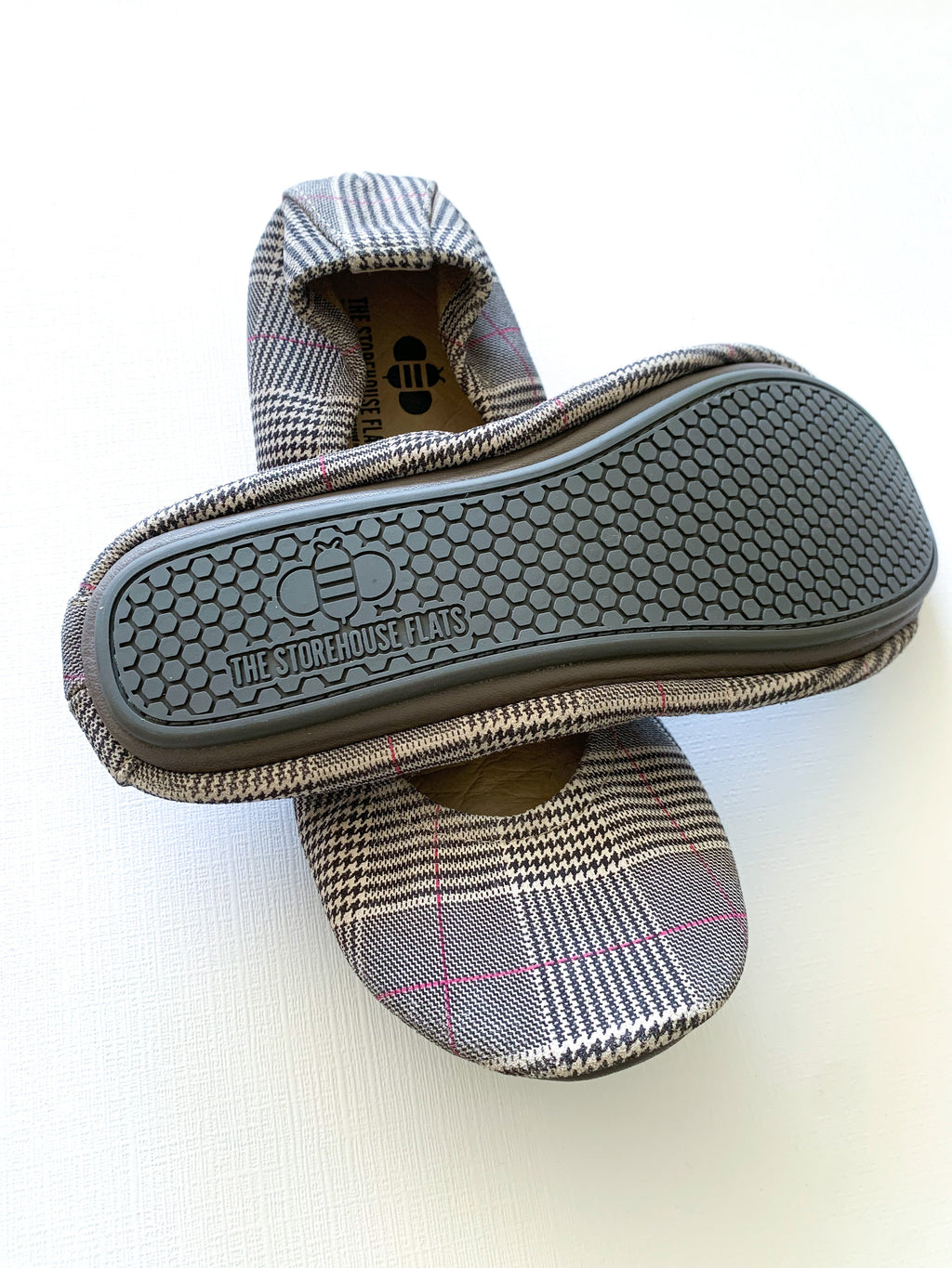 Truly Plaid Women's Comfortable Slip On Ballet Flats - Image 2
