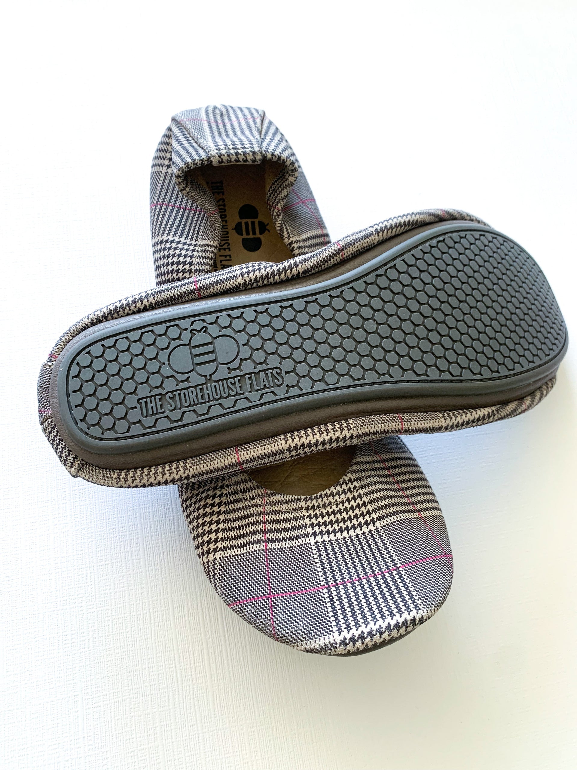 Truly Plaid Women's Comfortable Slip On Ballet Flats - Image 2