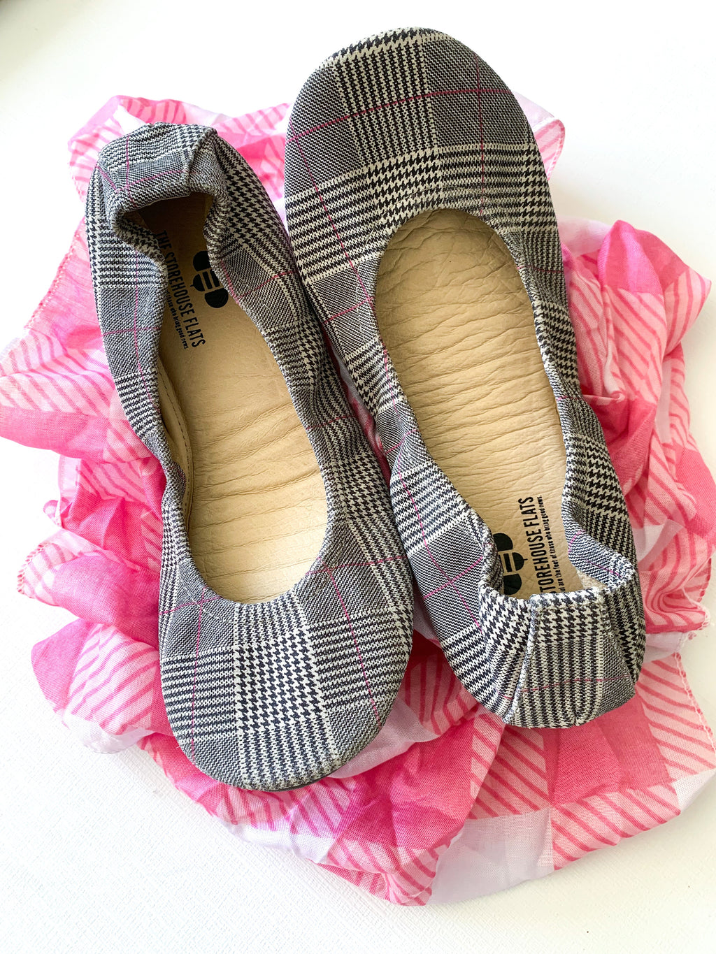 Truly Plaid Women's Comfortable Slip On Ballet Flats - Image 6