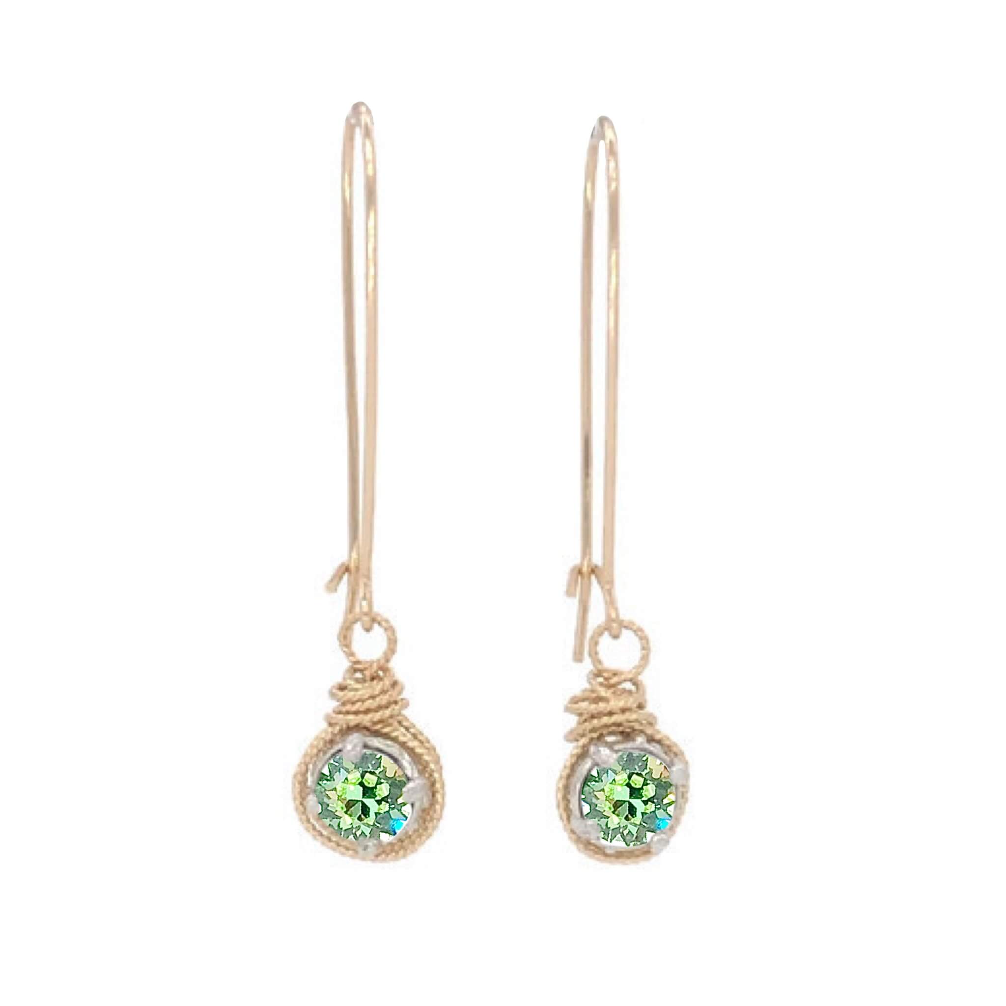 Birthstone Color Earrings