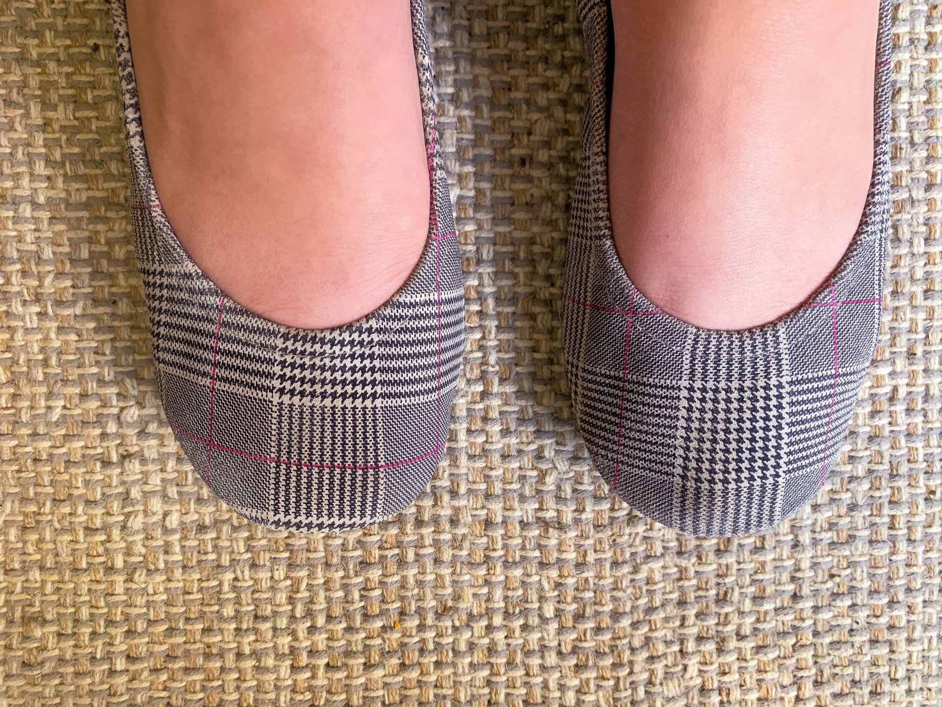 Truly Plaid Women's Comfortable Slip On Ballet Flats - Image 10