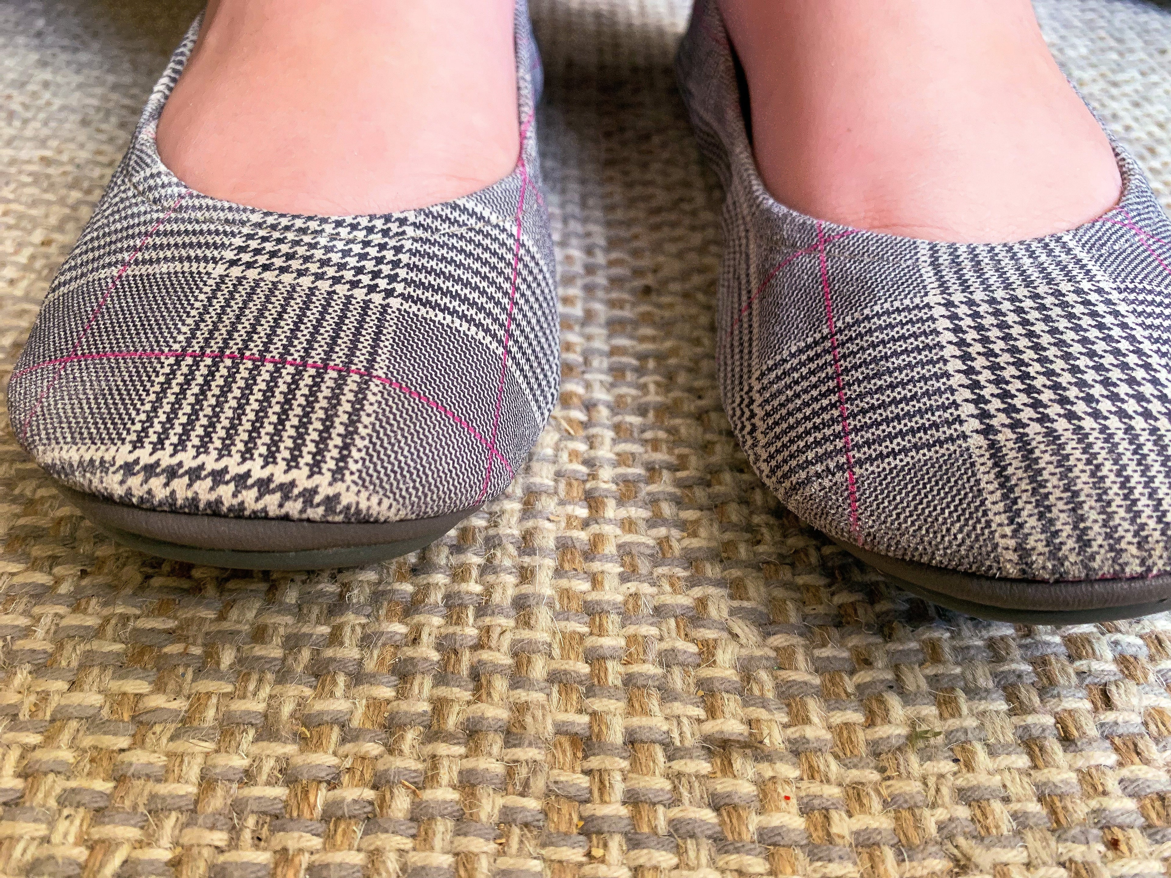 Truly Plaid Women's Comfortable Slip On Ballet Flats - Image 11