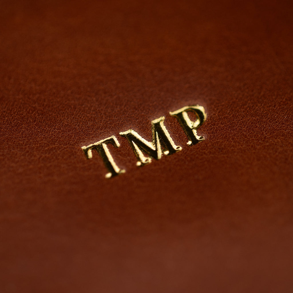 The Big Finn Brown Full-Grain Leather Minimalist Card Holder