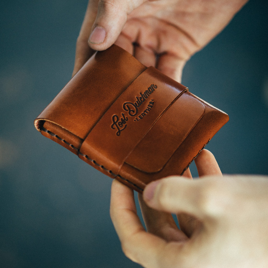 The Big Finn Brown Full-Grain Leather Minimalist Card Holder
