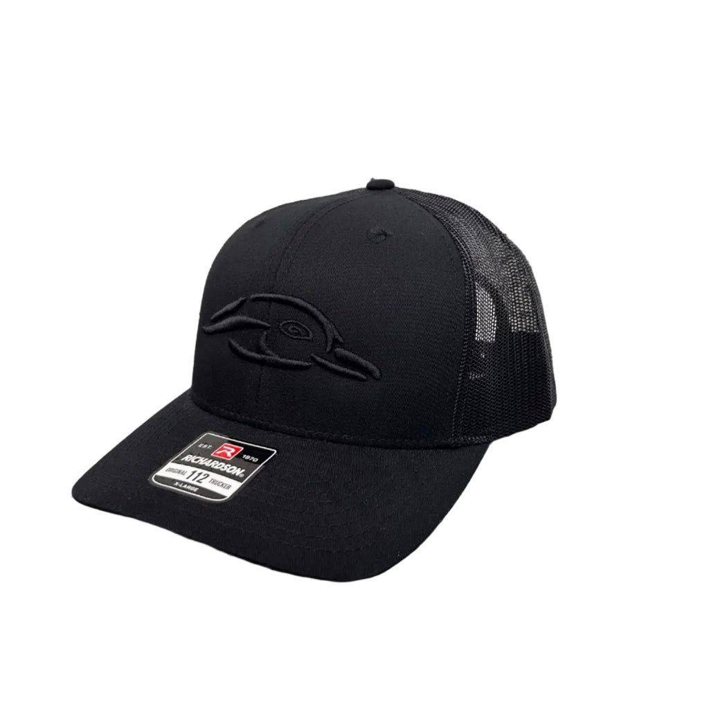 The Ghost 112XL Black Cap - Structured Mesh Back