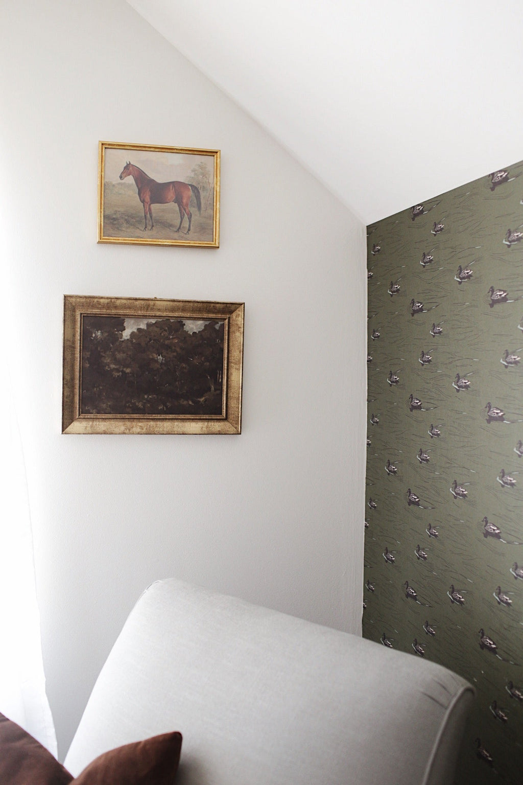 Mallard Wallpaper by Cassandra Zaniboni Removable Peel and Stick