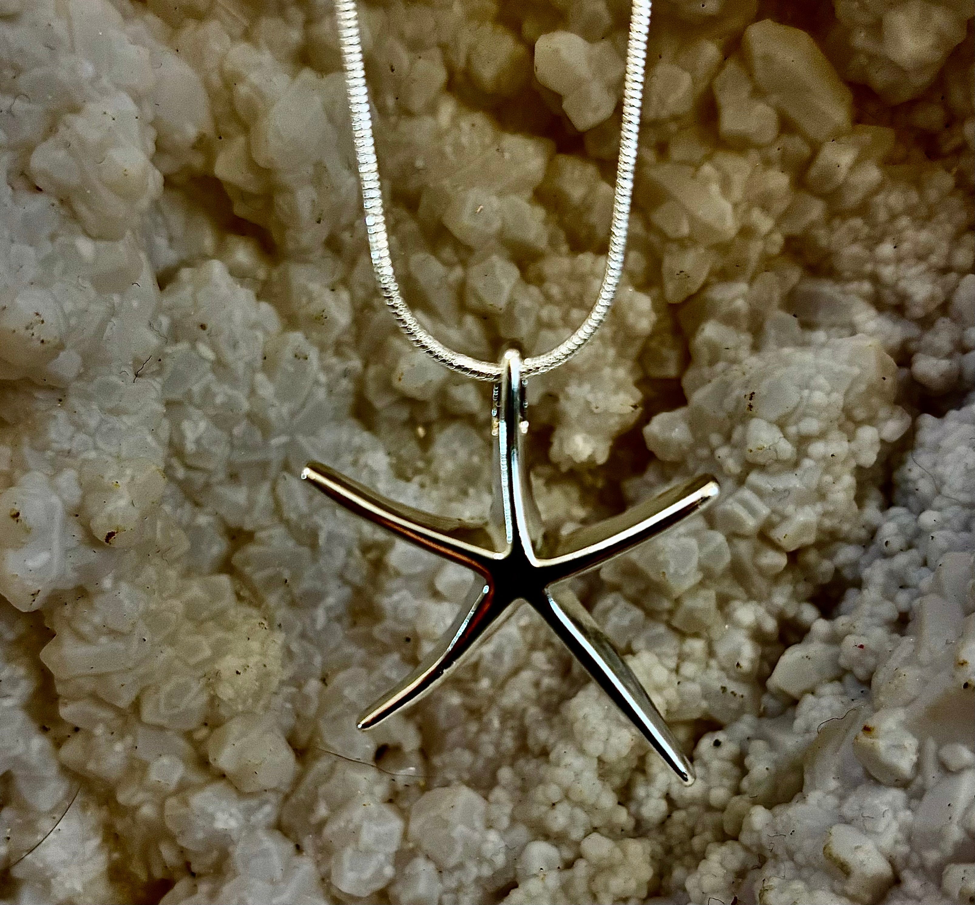 Starfish Necklace – Coastal Charm Necklace