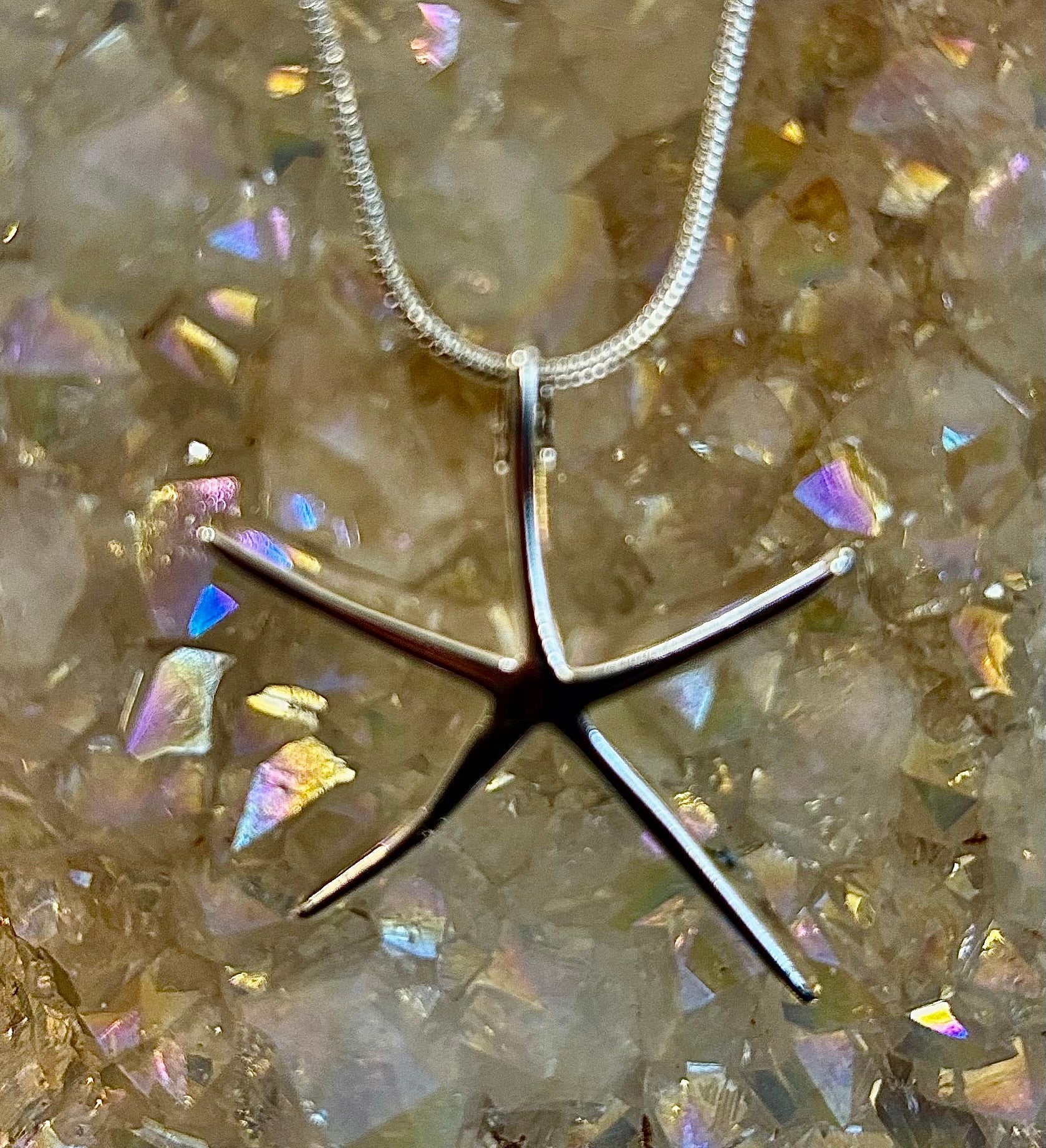 Starfish Necklace – Coastal Charm Necklace