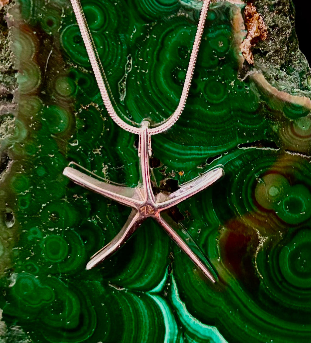 Starfish Necklace – Coastal Charm Necklace