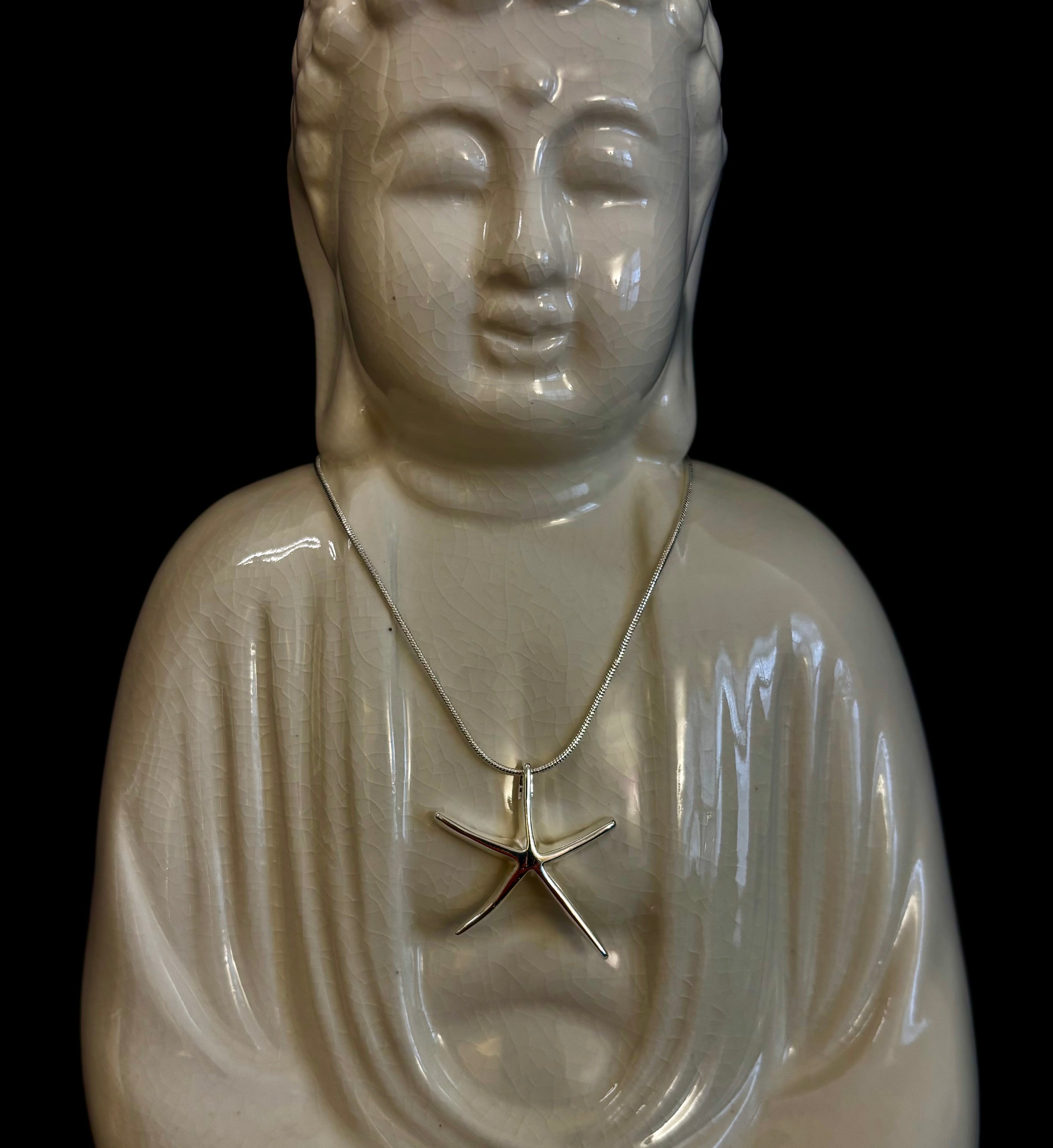 Starfish Necklace – Coastal Charm Necklace