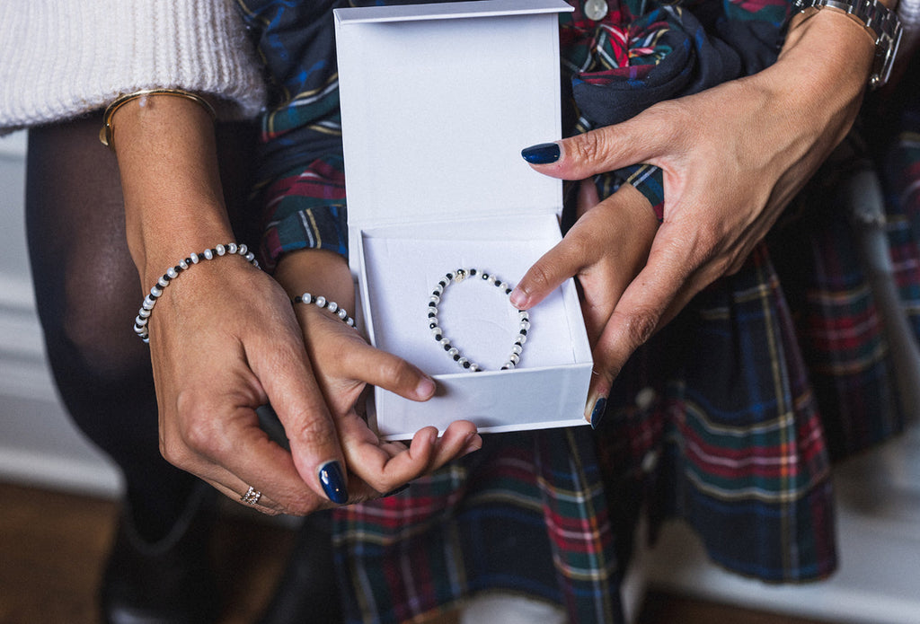 Zoe & Me Mother Daughter Bracelets in "Love to Love You"