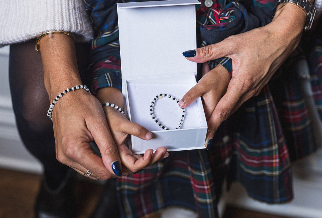 Zoe & Me Mother Daughter Bracelets in "Love to Love You"