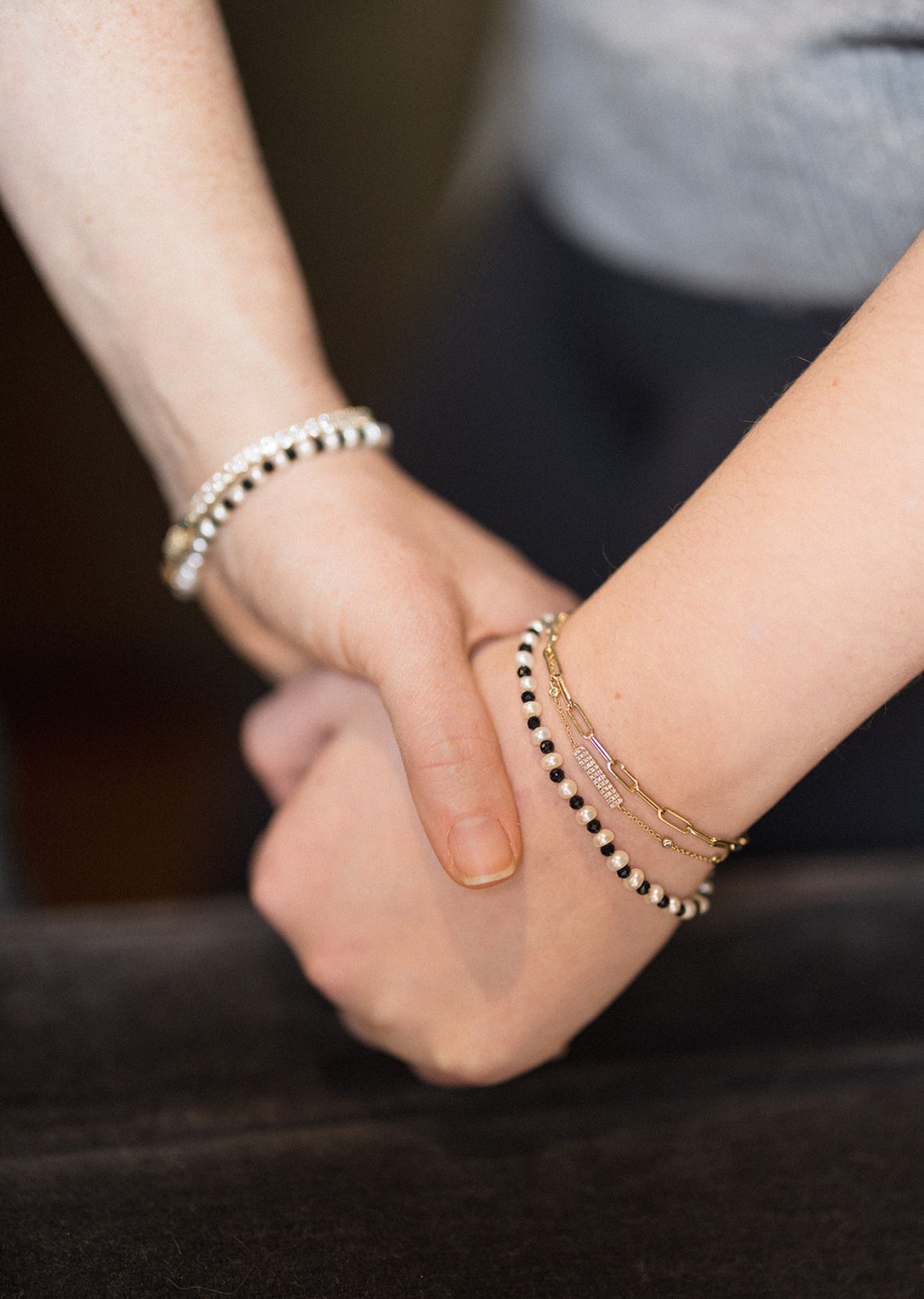 Zoe & Me Mother Daughter Bracelets in "Love to Love You"