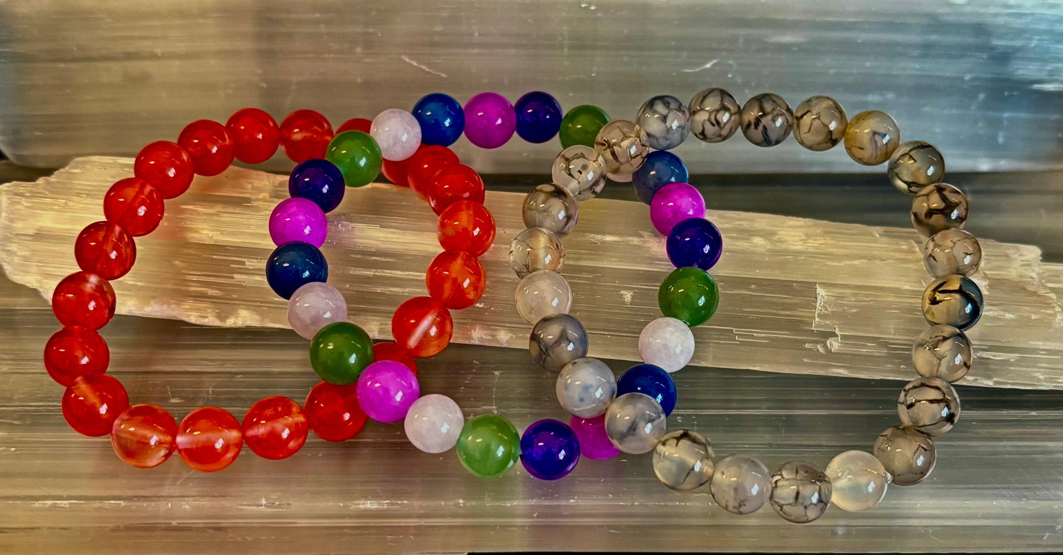 YOLO - Limited Series Stacking Bracelet Set of 3 (Four Unique Options)