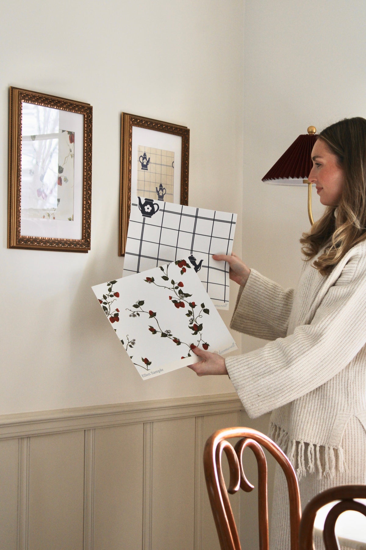 Ellen Wallpaper by Jensen Lang x Aubrey Fairchild