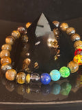 Tiger Eye Chakra Healing Bracelet – Strength, Protection & Balanced Energy (8mm)