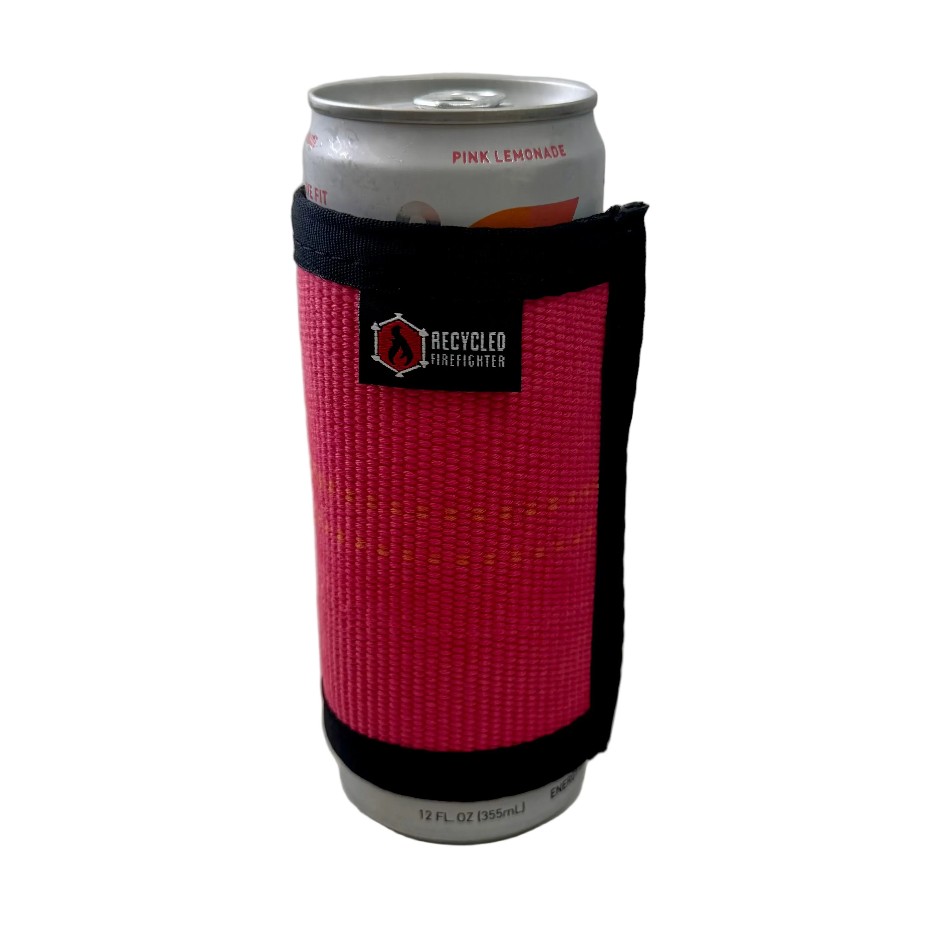 Industrial Recycled Firehose Drink Sleeve for Skinny Cans