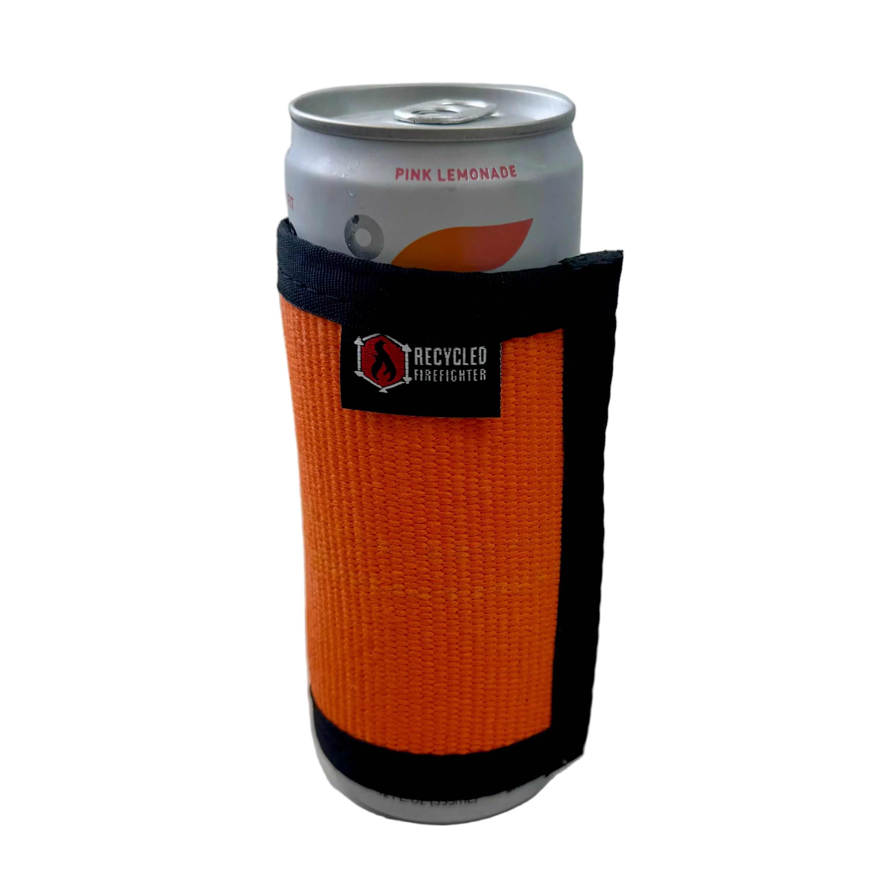 Industrial Recycled Firehose Drink Sleeve for Skinny Cans