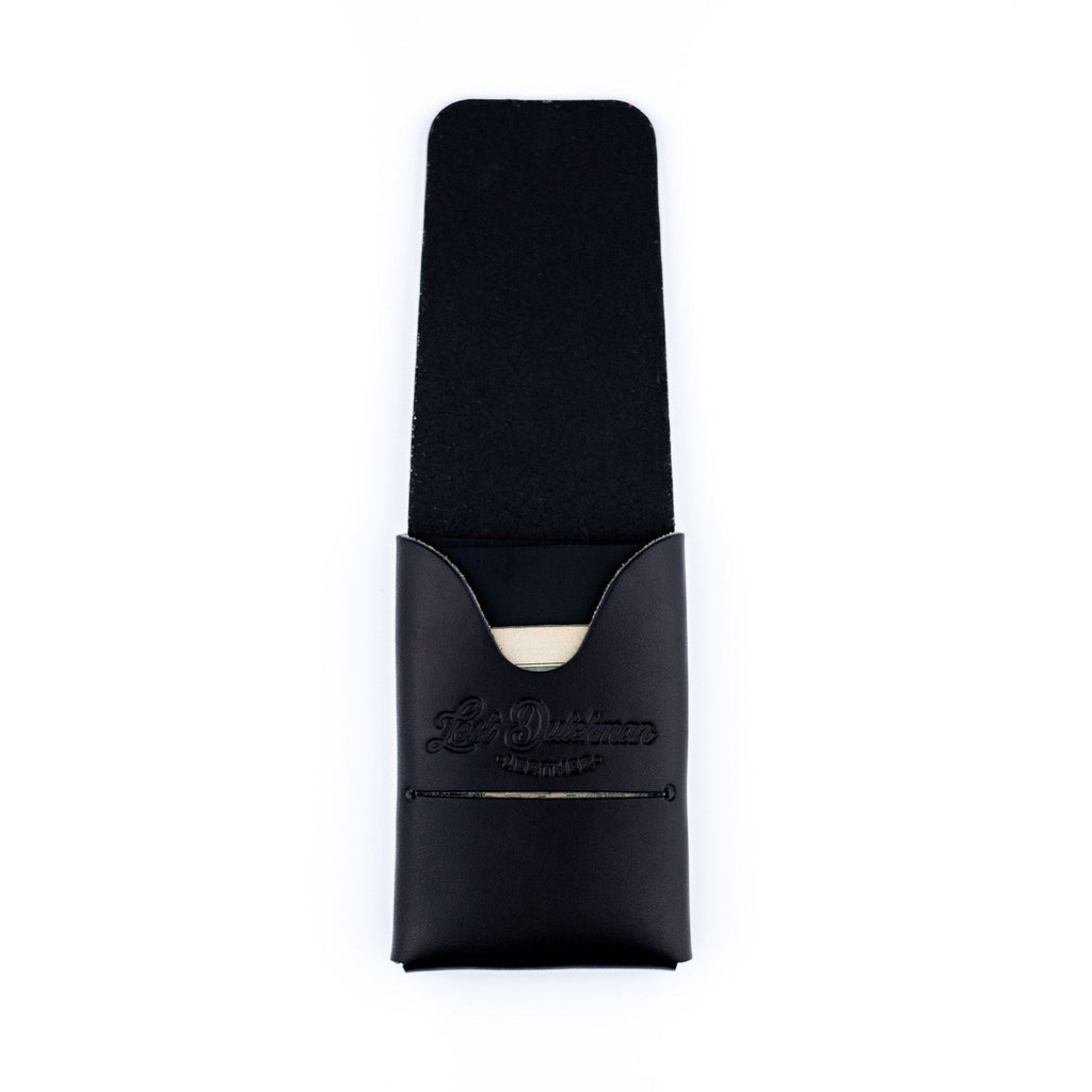 The Mini Franklin Minimalist Leather Wallet – Black