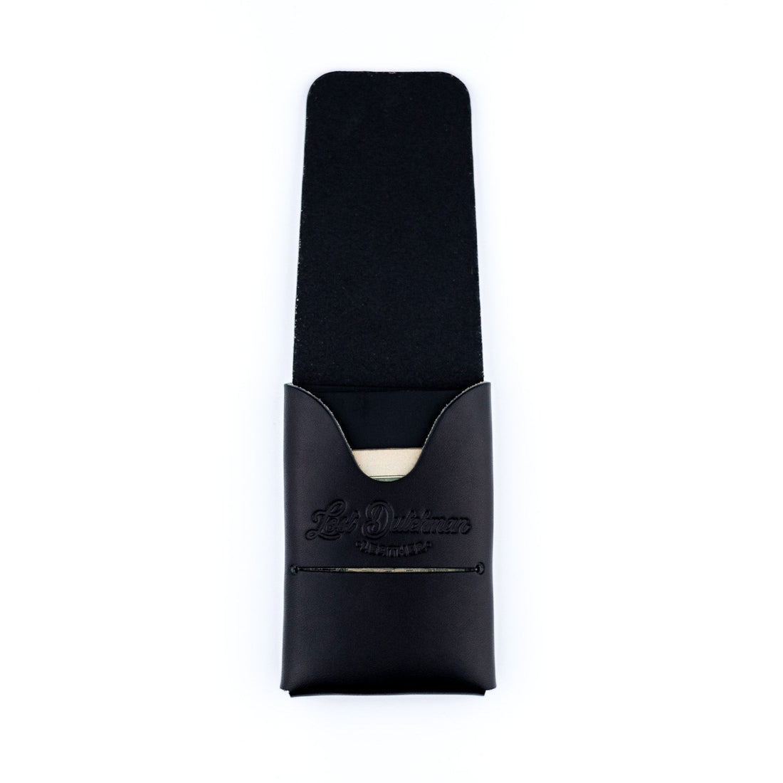 The Mini Franklin Minimalist Leather Wallet – Black