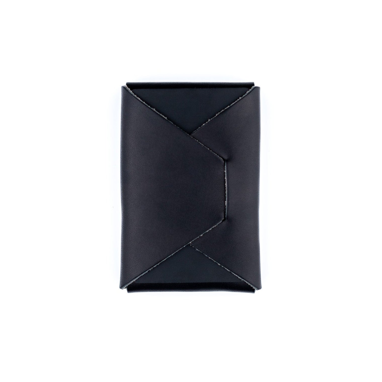 The Mini Franklin Minimalist Leather Wallet – Black