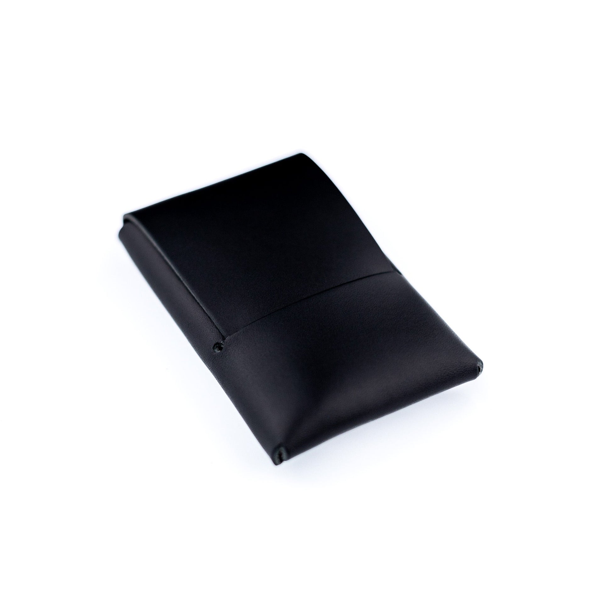The Mini Franklin Minimalist Leather Wallet – Black