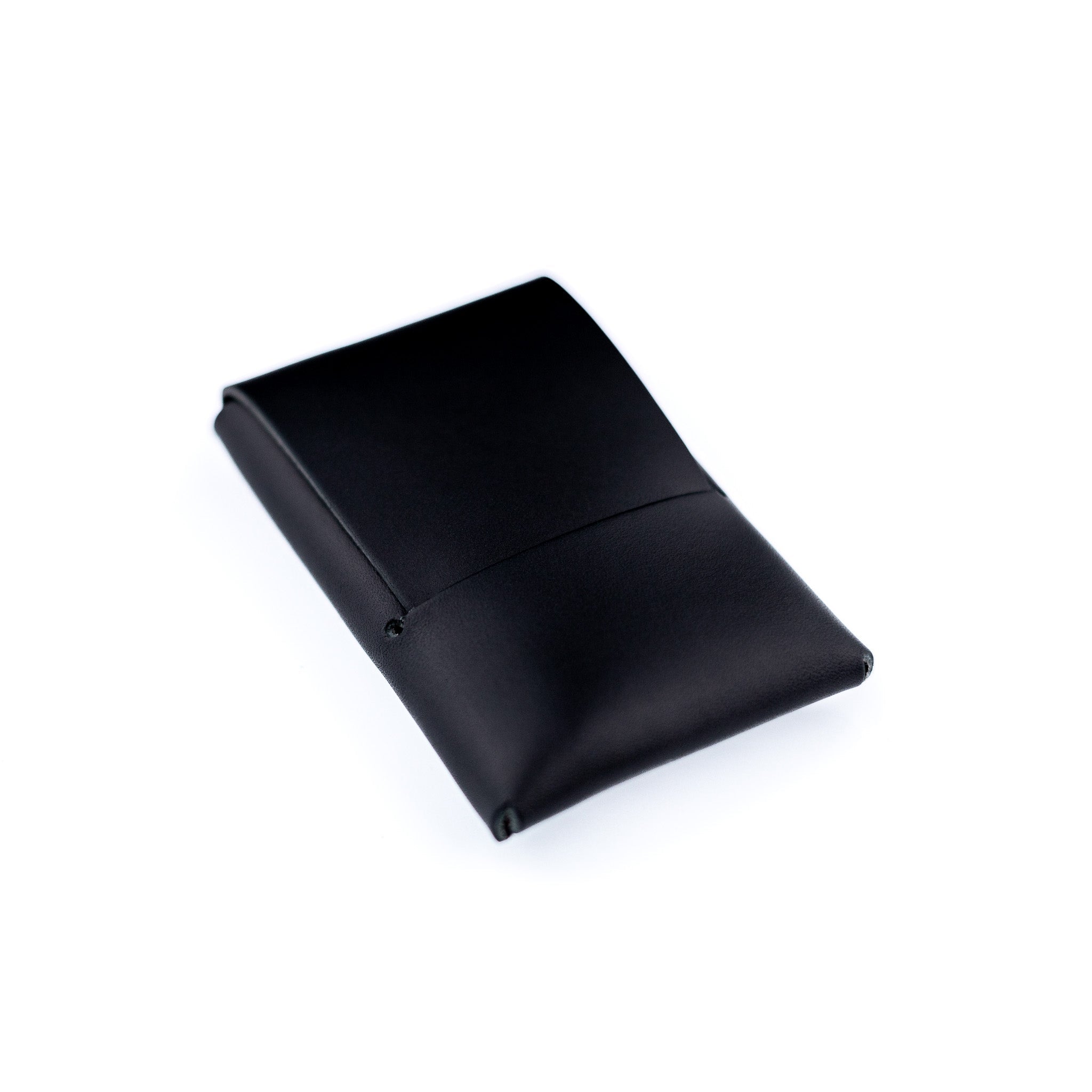 The Mini Franklin Minimalist Leather Wallet – Black