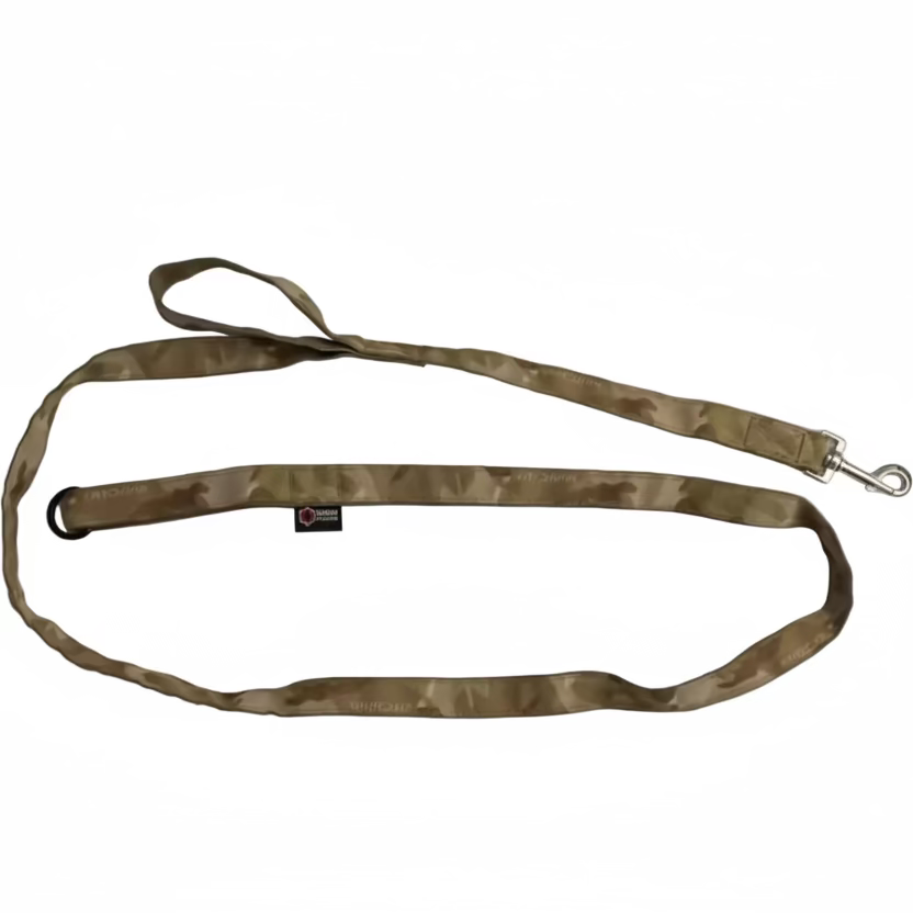 K9 Command Lead dual-control 6-foot dog leash made of durable Mil-Spec nylon webbing