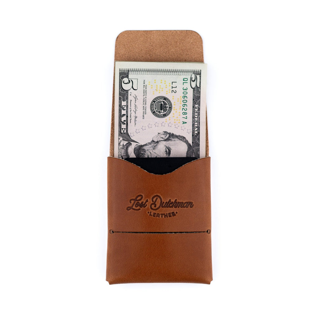 The Franklin Minimalist Full-Grain Leather Wallet in Brown
