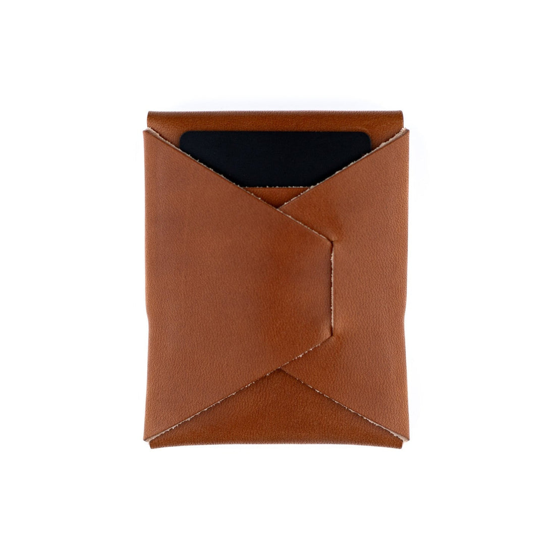 The Franklin Minimalist Full-Grain Leather Wallet in Brown