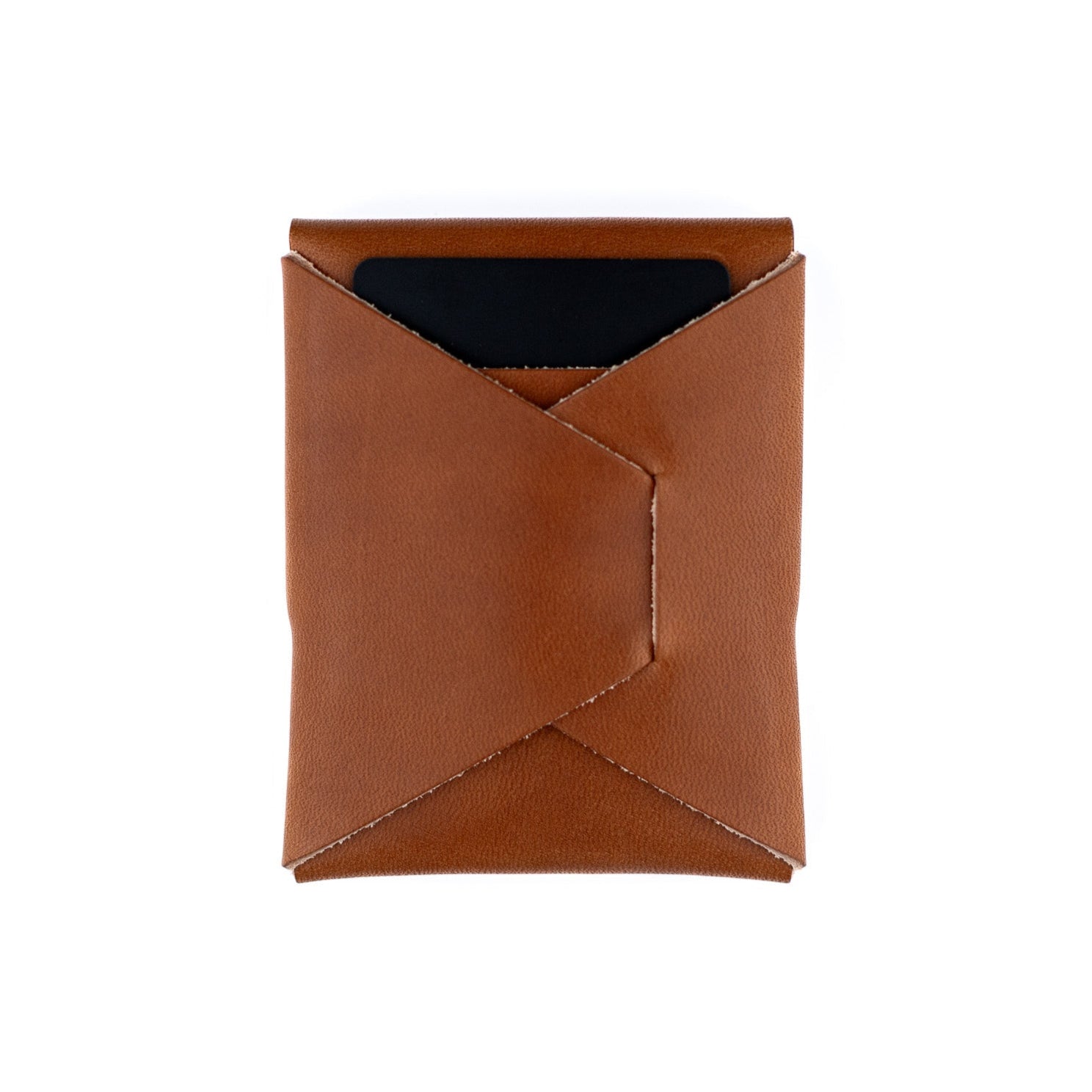 The Franklin Minimalist Full-Grain Leather Wallet in Brown
