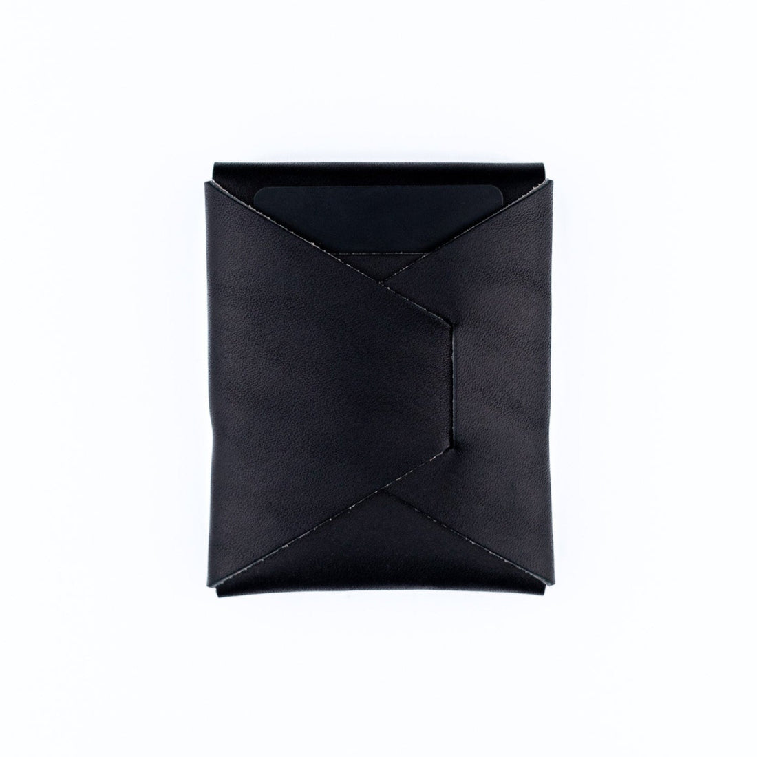 The Franklin Minimalist Full-Grain Leather Wallet in Black