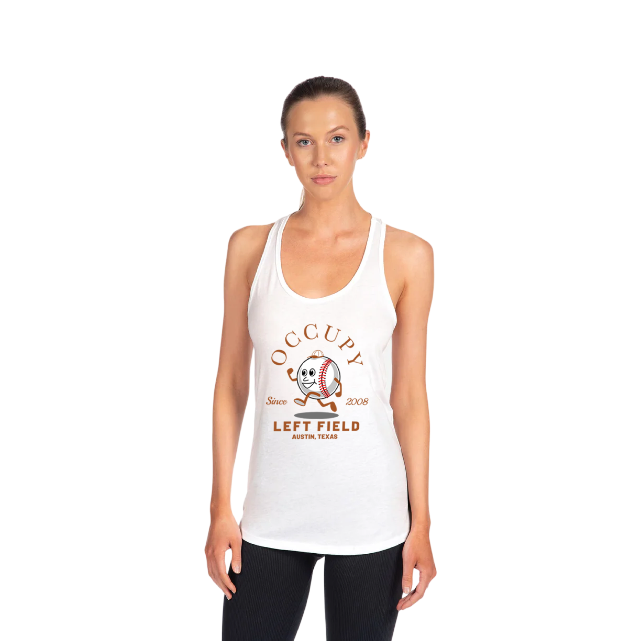 Men's Grey and Brown Baseball Shirt – Austin Texas Edition