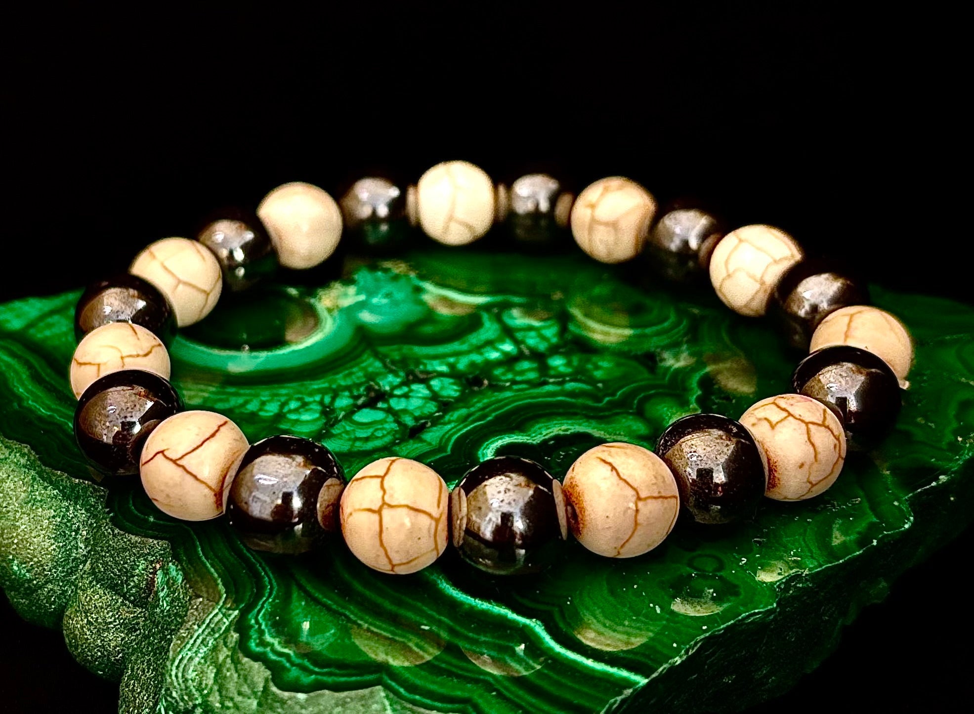 Corazón Collection Bohemian Mixed Metal Beaded Bracelet