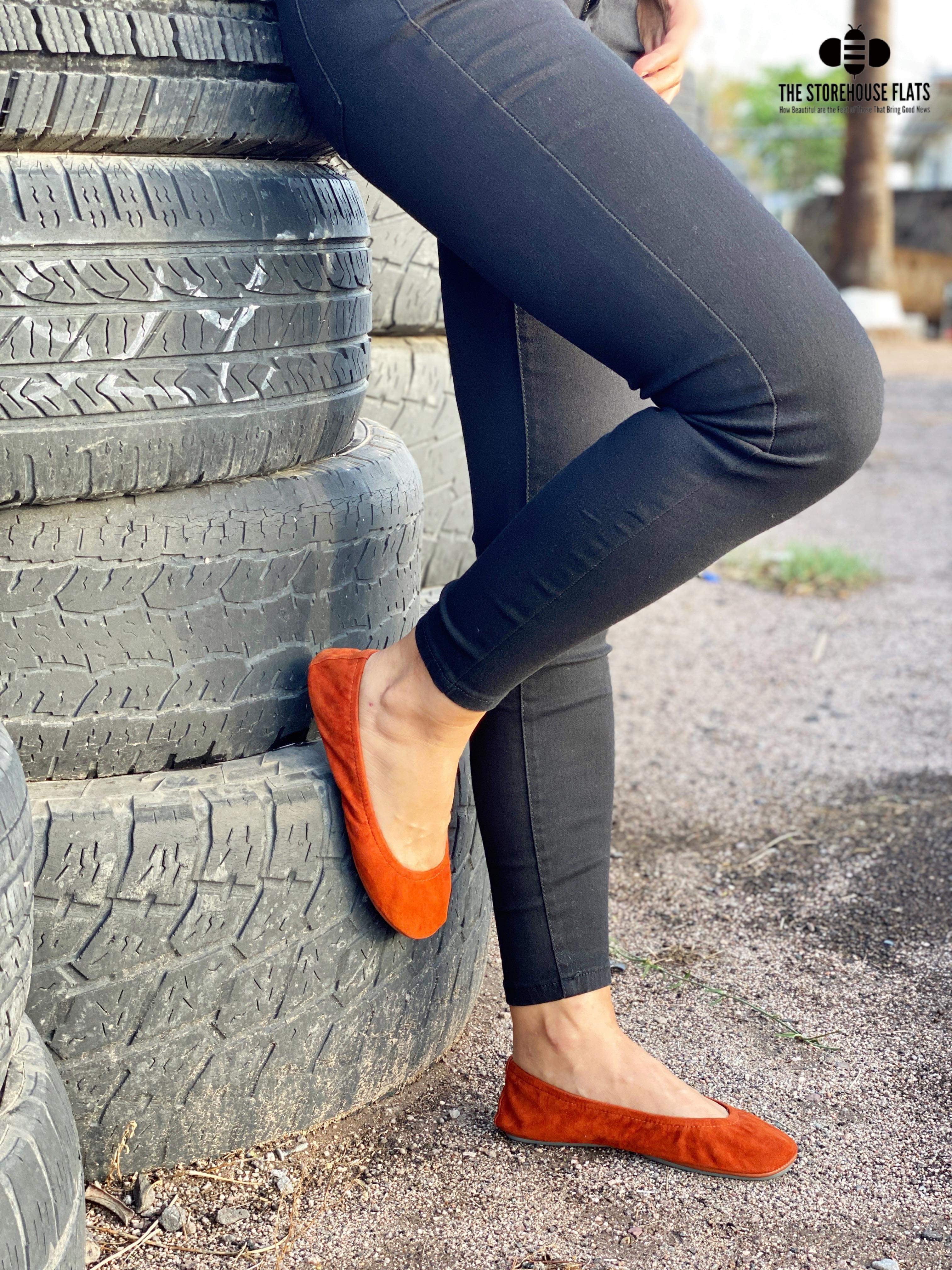 Burnt Orange SuedE