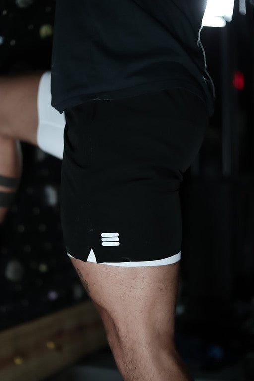 Men's V1 Athletic Shorts - Black Performance