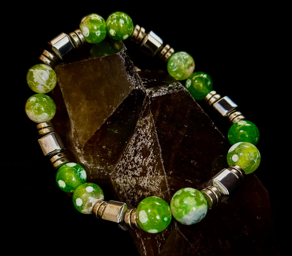 Corazón Collection Bohemian Mixed Metal Stretch Bracelet