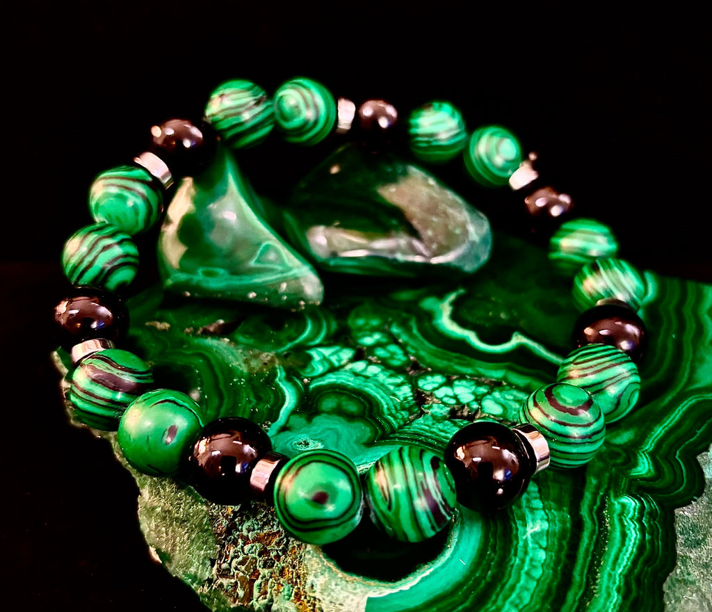 Corazón Collection Bohemian Mixed Metal Stretch Bracelet