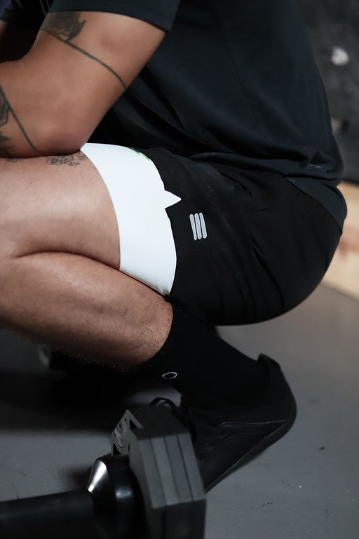 Men's V1 Athletic Shorts - Black Performance