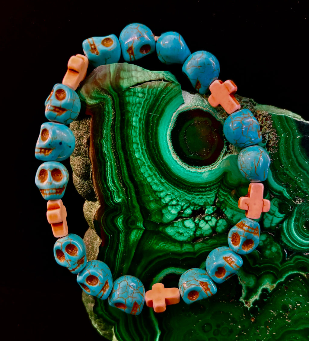 Corazón Collection Turquoise Agate Bohemian Bracelet