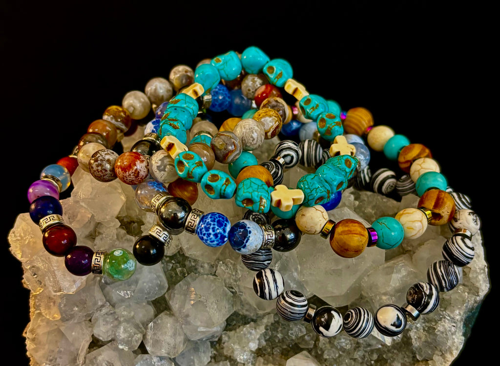 Corazón Collection Turquoise Agate Bohemian Bracelet