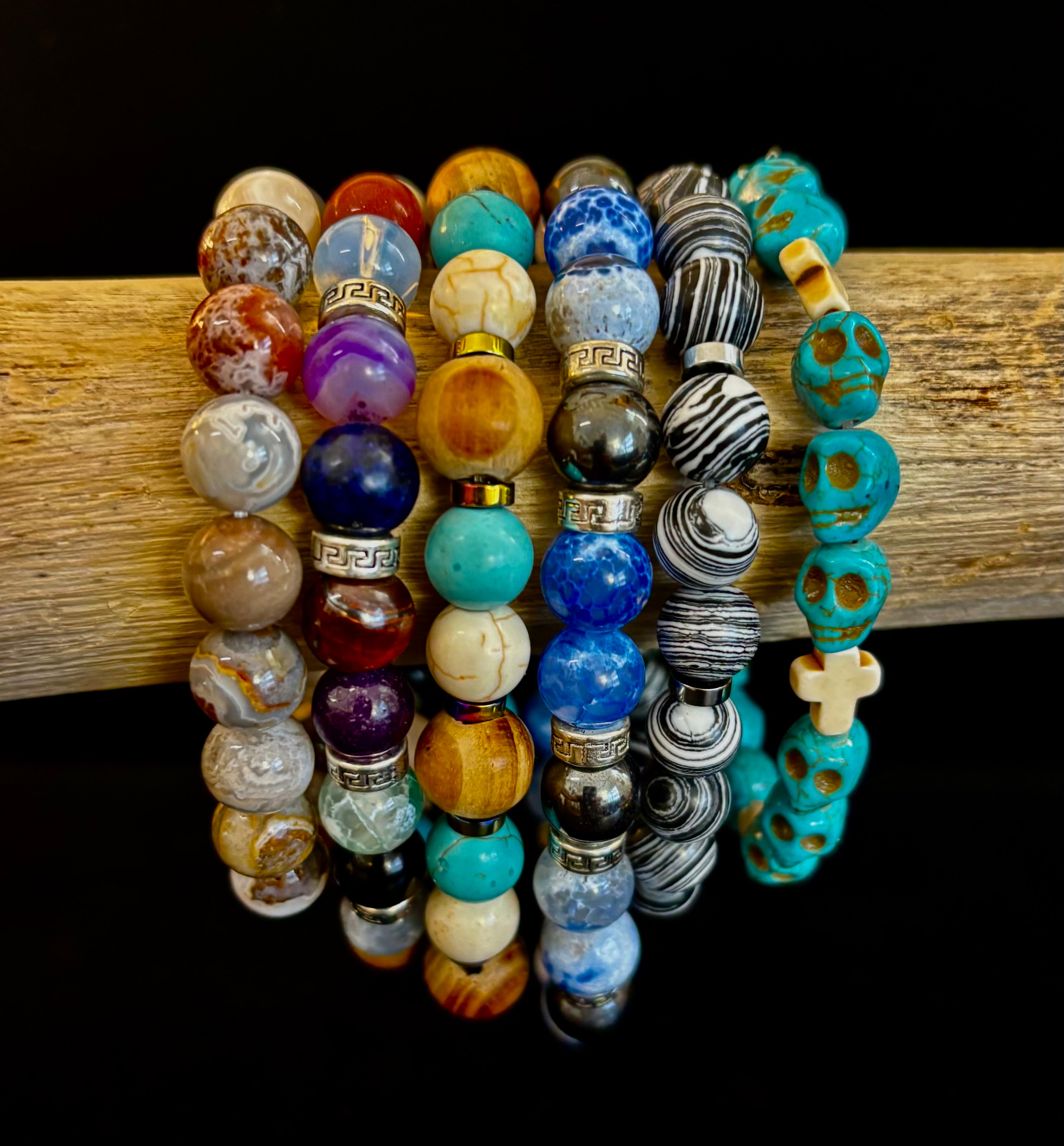 Corazón Collection Turquoise Agate Bohemian Bracelet